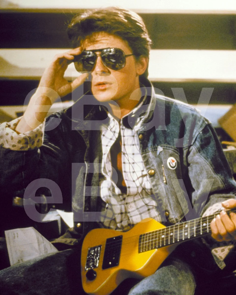 Back To The Future (1985) Michael J Fox 16x12 Photo Poster Print, изображение 4