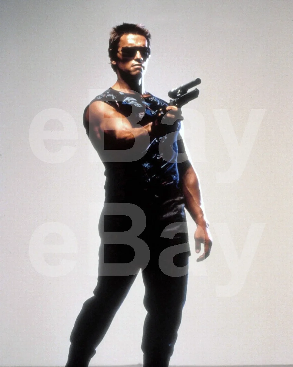 The Terminator (1984) Arnold Schwarzenegger "Arnie" 16x12 Photo, изображение 4