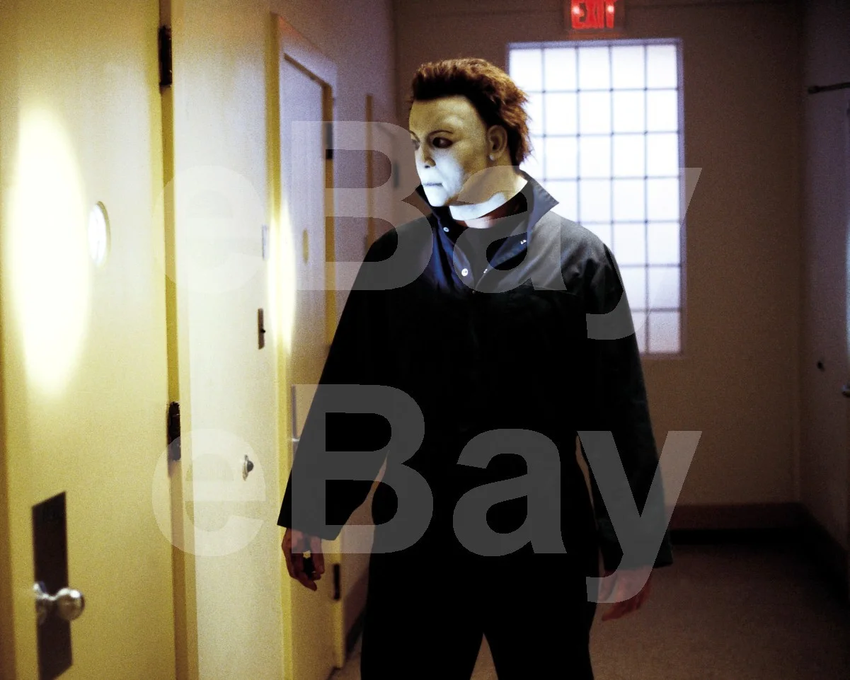 Halloween Resurrection (2002) Brad Loree "Michael Myers" 16x12 Photo Poster, изображение 4