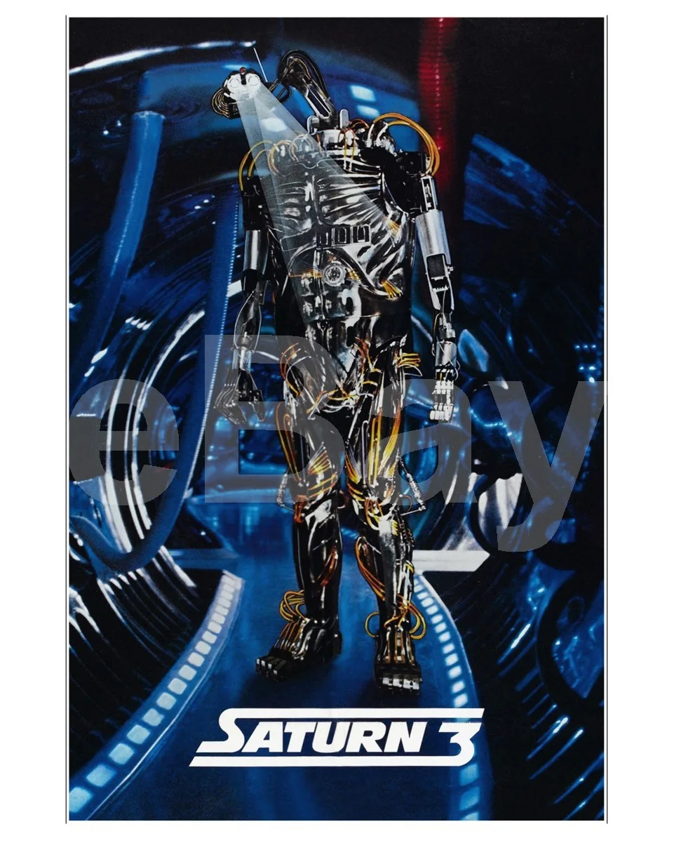 Saturn 3 (1980) Kirk Douglas, Farrah Fawcett, Harvey Keitel 16x12 Photo, изображение 4