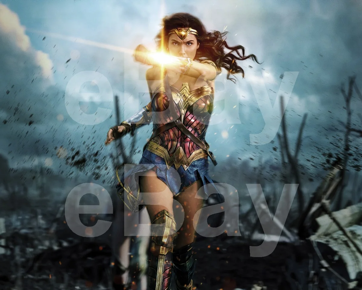 Wonder Woman (2017) Gal Gadot 16x12 Photo Poster Print, изображение 4
