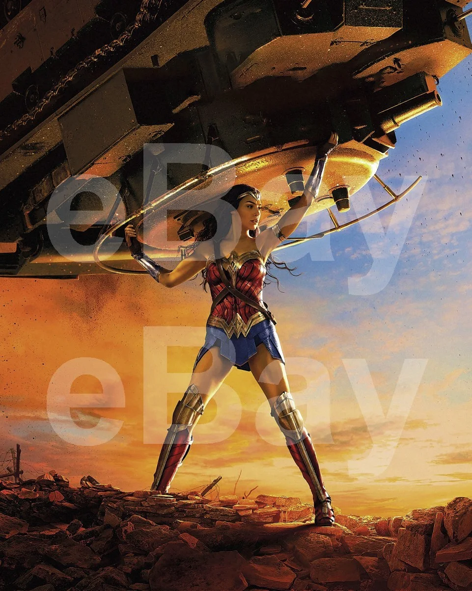 Wonder Woman (2017) Gal Gadot 16x12 Photo Poster Print, изображение 4