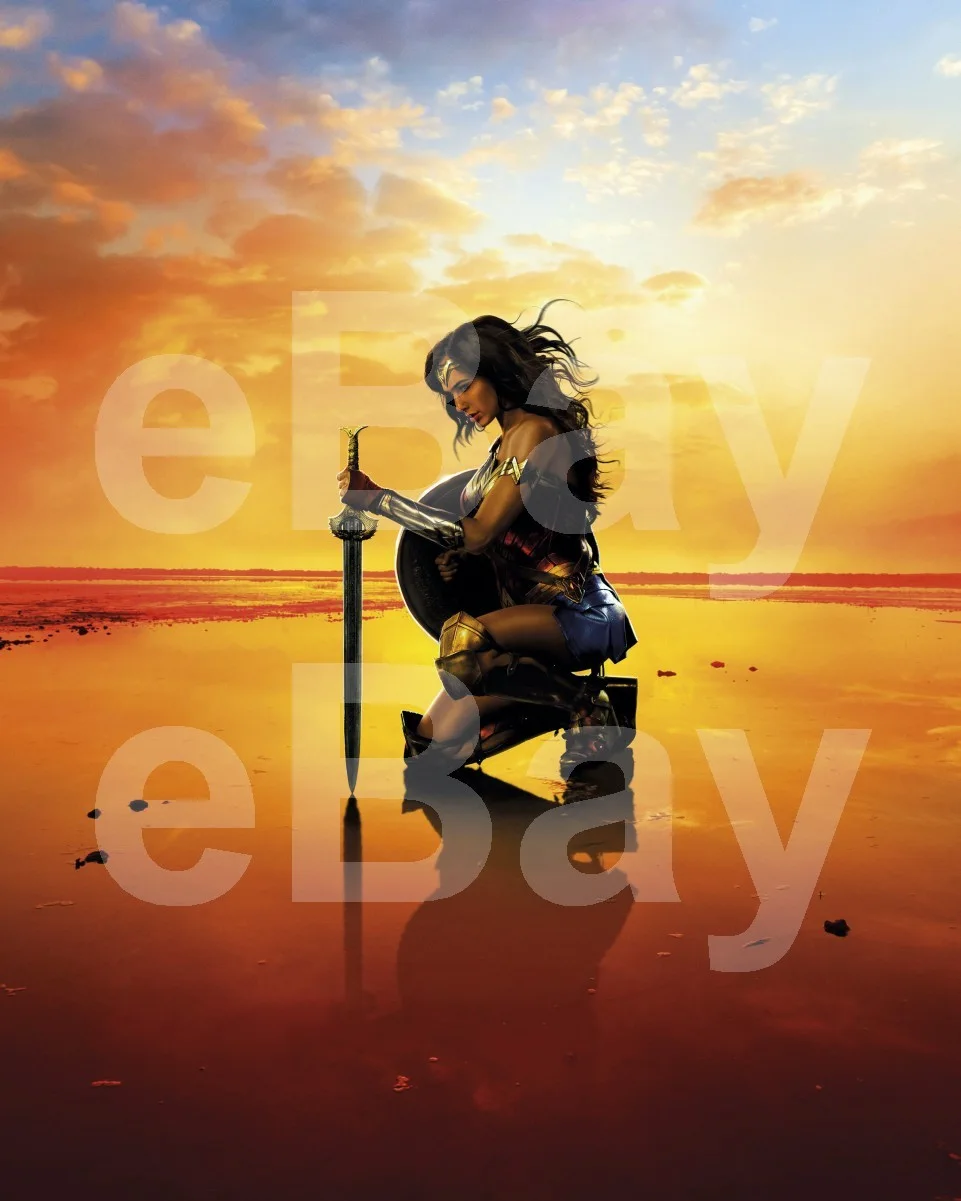 Wonder Woman (2017) Gal Gadot 16x12 Photo Poster Print, изображение 4