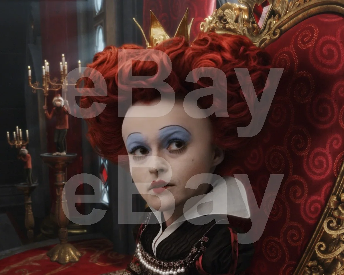 Alice in Wonderland (2010) Helena Bonham Carter 16x12 Photo, изображение 4