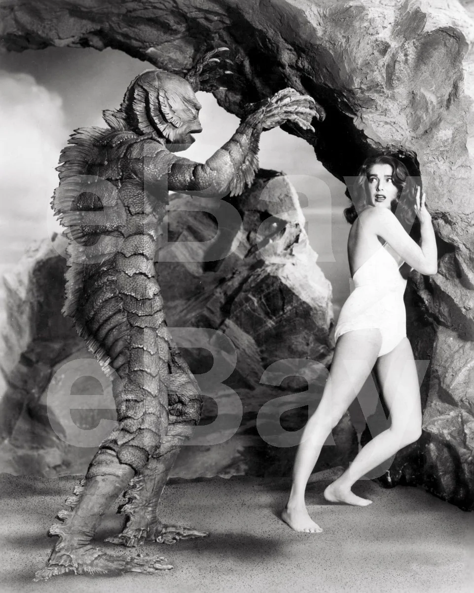 Creature from the Black Lagoon (1954) Julie Adams, Ben Chapman 16x12 Photo, изображение 4