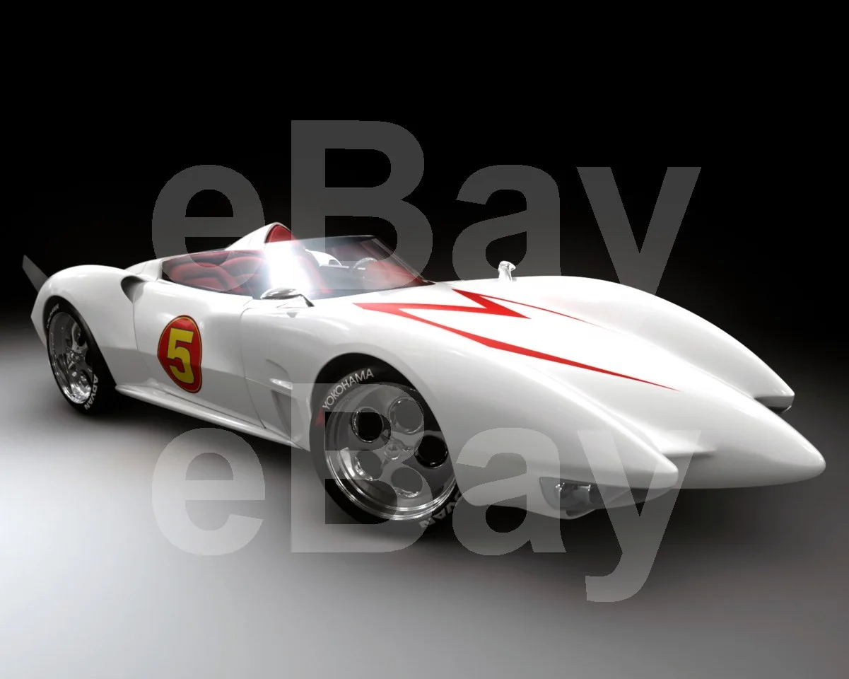 Speed racer (2008) Poster Art Car 16x12 Photo Poster Print, изображение 4