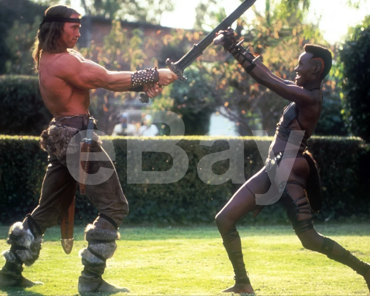 Conan the Destroyer (1984) Arnold Schwarzenegger, Grace Jones 16x12 Photo, image 4