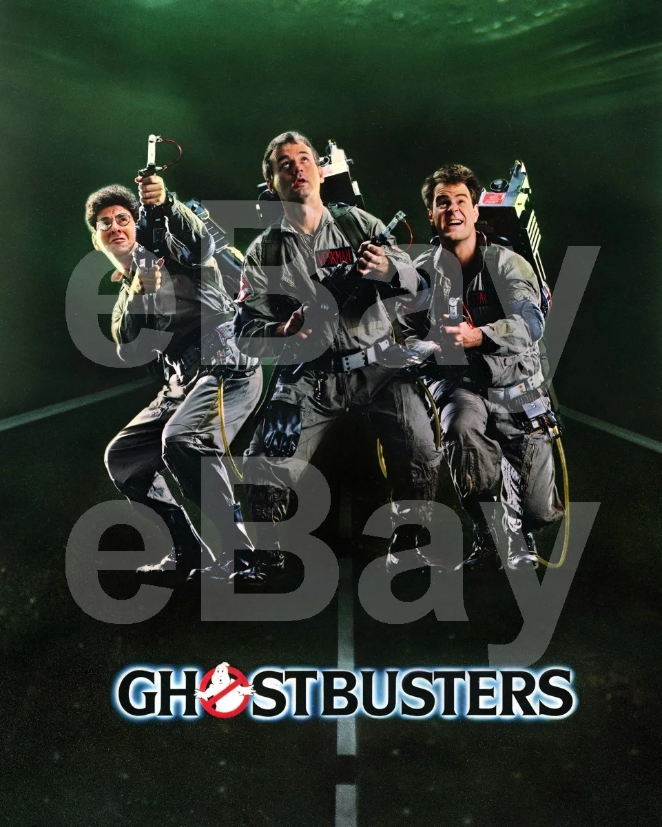 Ghostbusters (1984) Poster Art, Dan Aykroyd, Bill Murray 16x12 Photo Poster, изображение 4