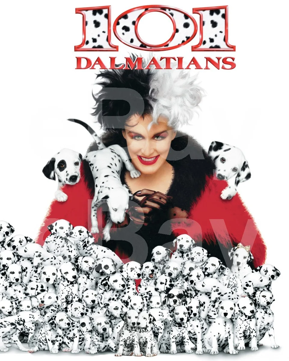 101 Dalmations (1996) Glenn Close "Cruella De Vil" 16x12 Photo Poster, image 4