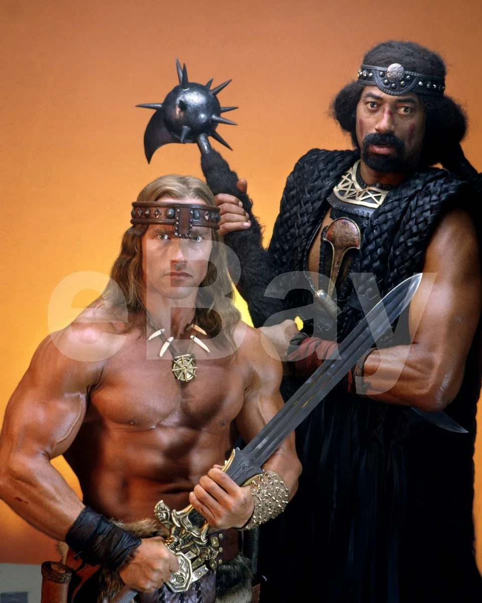 Conan the Destroyer (1984) Arnold Schwarzenegger, Wilt Chamberlain 16x12 Photo, image 4