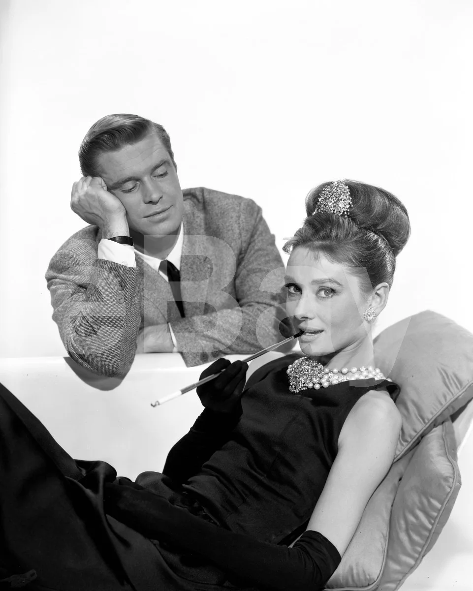 Breakfast at Tiffany's (1961) Audrey Hepburn, George Peppard 16x12 Photo, image 4