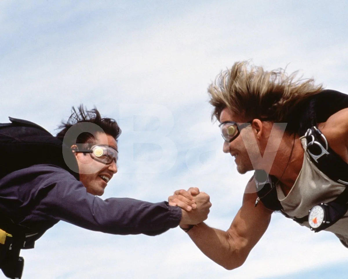 Point Break (1991) Keanu Reeves, Patrick Swayze 16x12 Photo Poster Print, изображение 4