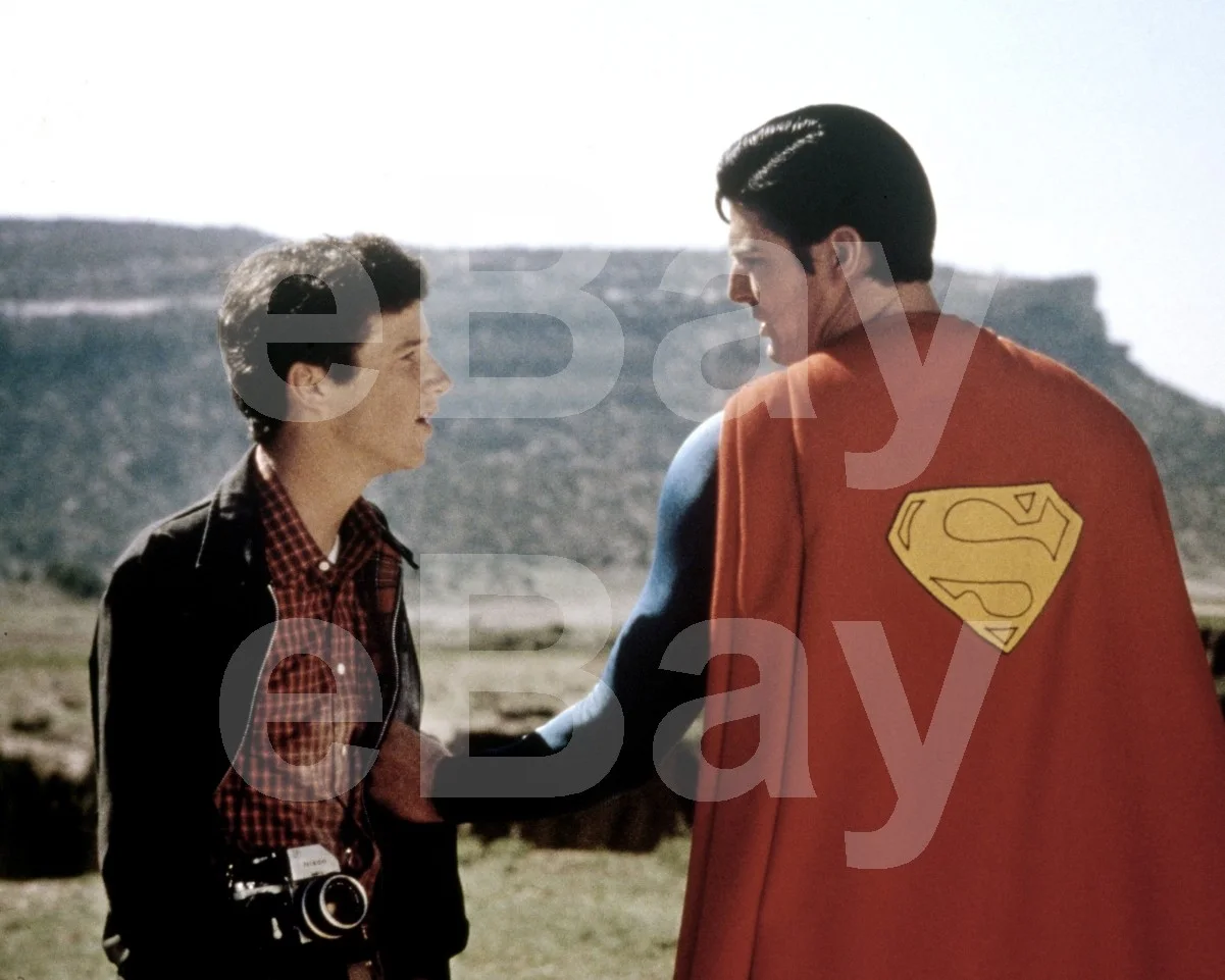 Superman The Movie (1978) Marc McClure, Christopher Reeve 16x12 Photo Poster, изображение 4