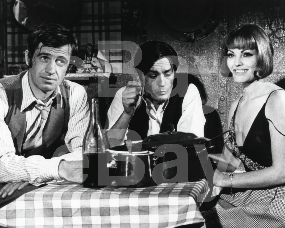 Borsalino (1970) Jean-Paul Belmondo, Alain Delon 16x12 Photo Poster Print, изображение 4