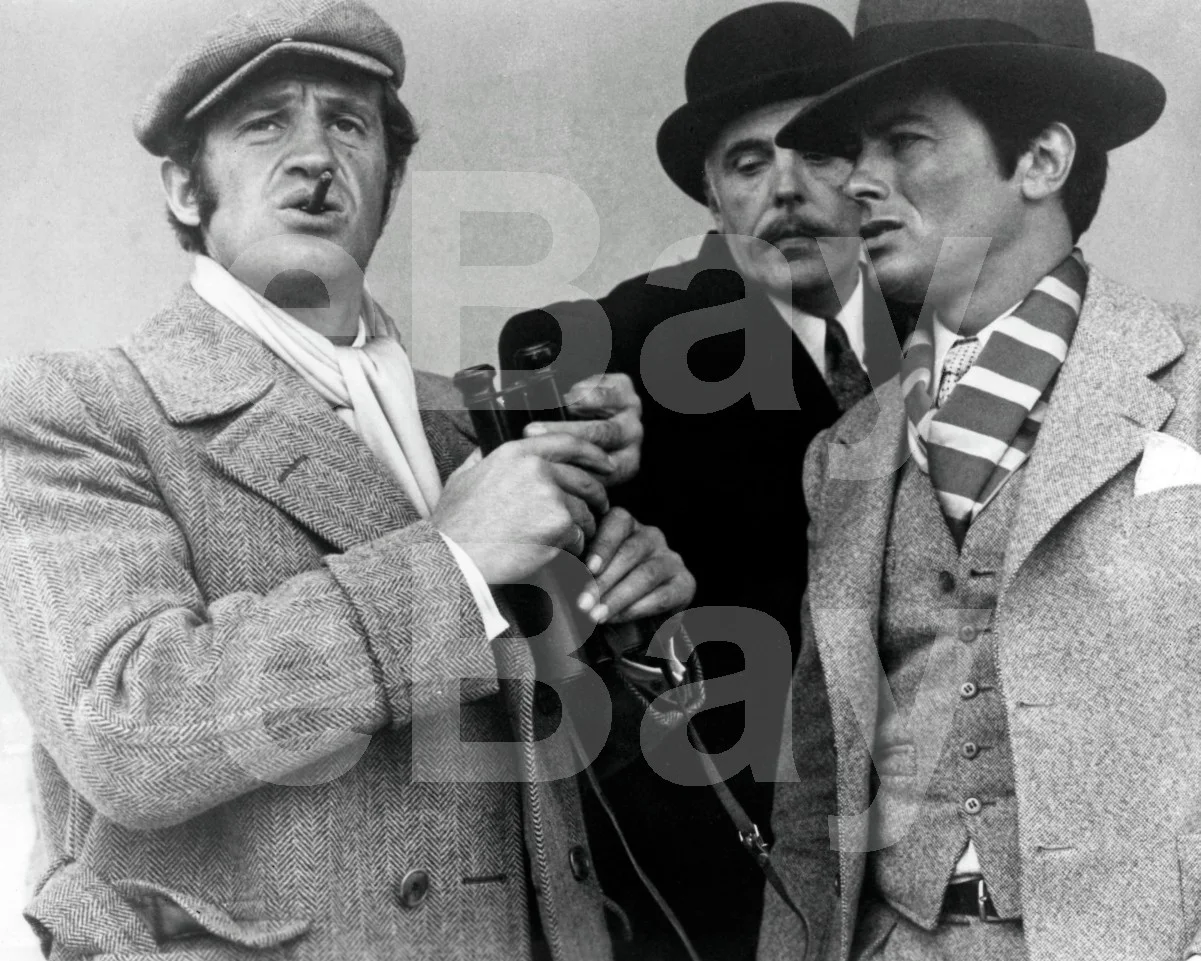 Borsalino (1970) Jean-Paul Belmondo, Alain Delon 16x12 Photo Poster Print, изображение 4
