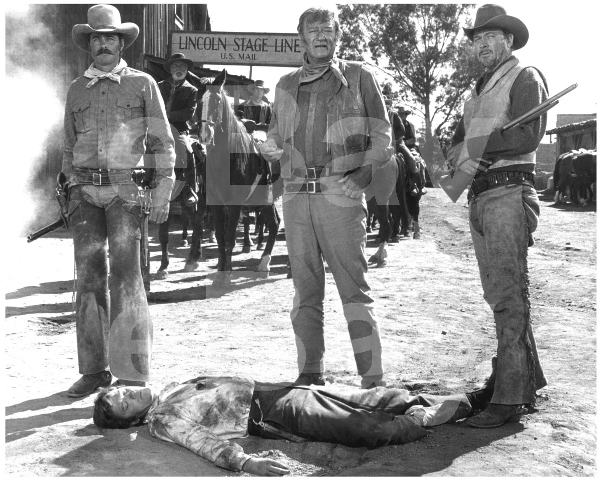 Chisum (1970) John Wayne 16x12 Photo Poster Print, изображение 4
