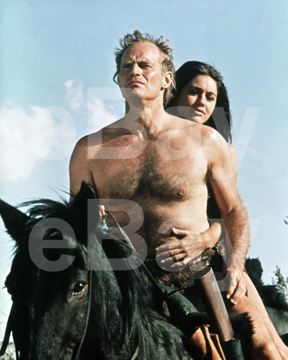 Planet of the Apes (1968) Linda Harrison, Charlton Heston 16x12 Photo Poster, изображение 4