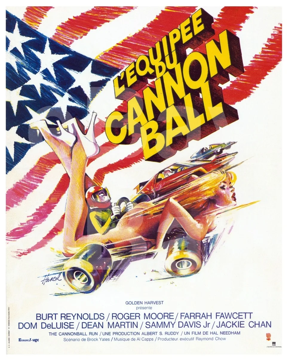The Cannonball Run (1981) Poster French 16x12 Photo Poster Print, изображение 4