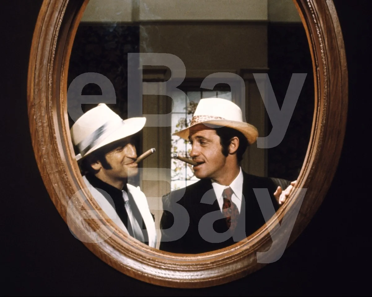Borsalino (1970) Jean-Paul Belmondo, Alain Delon 16x12 Photo, изображение 4