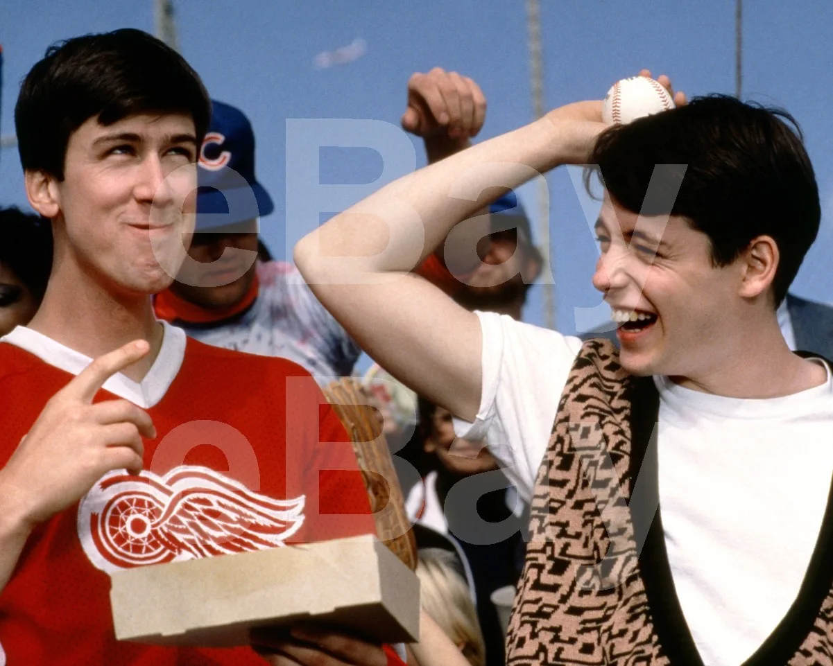 Ferris Bueller's Day Off (1986) Matthew Broderick, Alan Ruck 16x12 Photo, изображение 4
