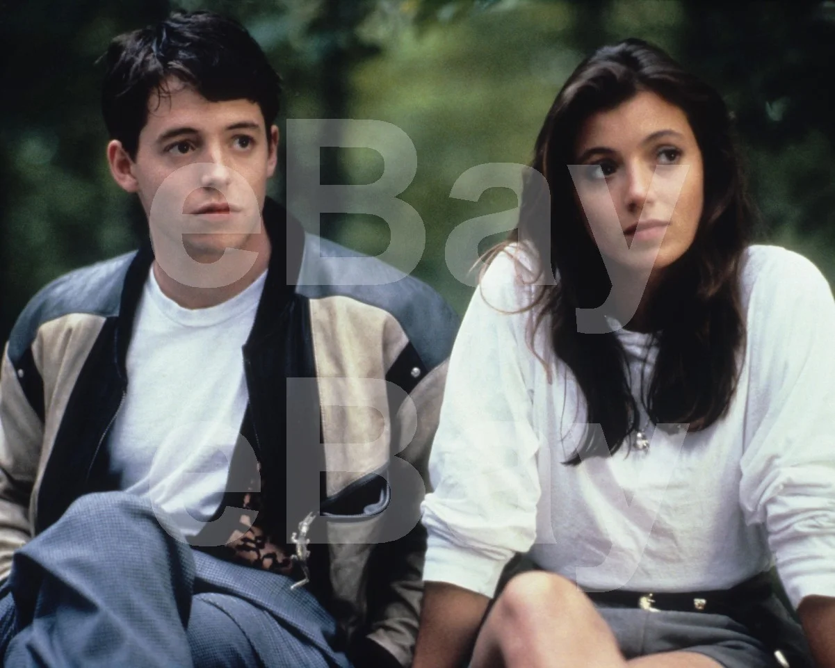 Ferris Bueller's Day Off (1986) Matthew Broderick, Mia Sara 16x12 Photo, изображение 4