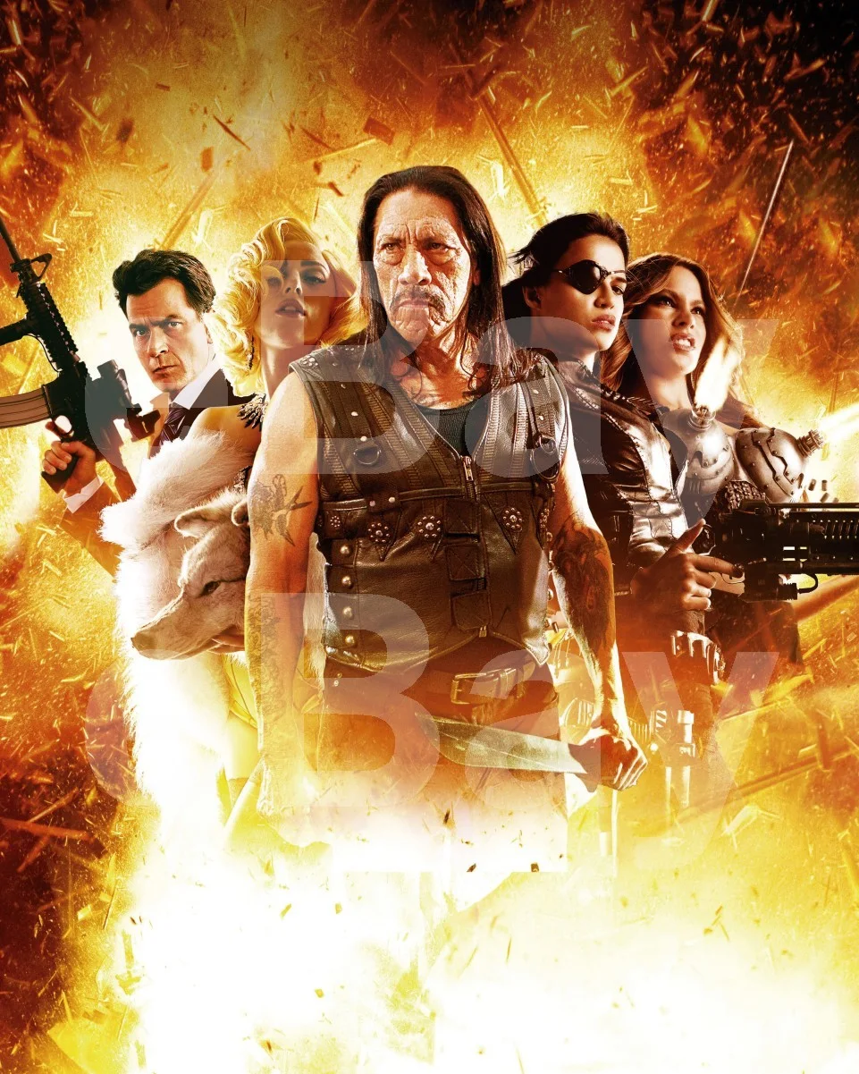 Machette Kills (2013) Danny Trejo, Michelle Rodriguez Cast 16x12 Photo Poster, image 4