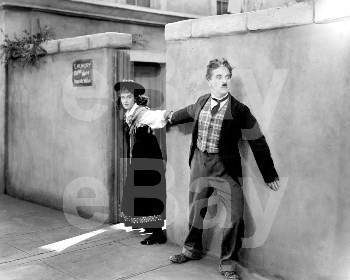 The Great Dictator (1940) Charlie Chaplin, Paulette Goddard 16x12 Photo Poster, изображение 4