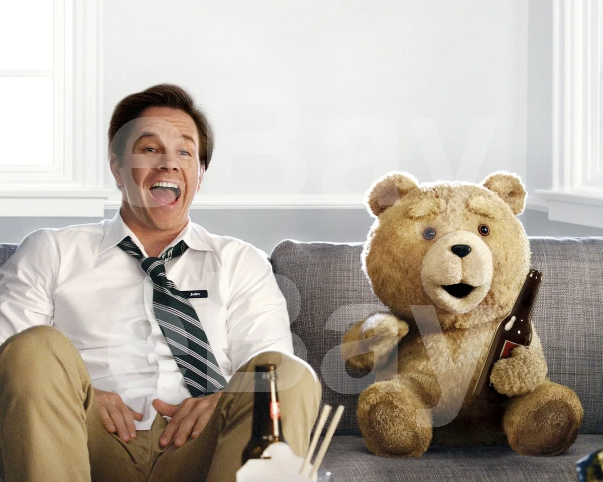 TED (2012) Mark Wahlberg , Seth MacFarlane 16x12 Photo Poster Print, изображение 4