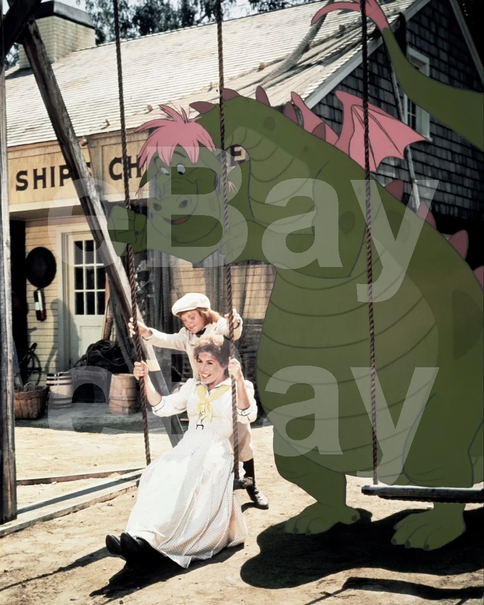 Pete's Dragon (1977) Sean Marshall, Helen Reddy 16x12 Photo Poster Print, изображение 4