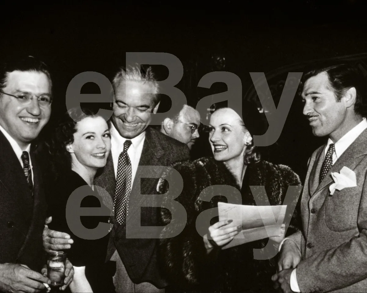 Gone with the Wind Vivien Leigh Victor Fleming Clark Gable 16x12 Photo Poster, image 4