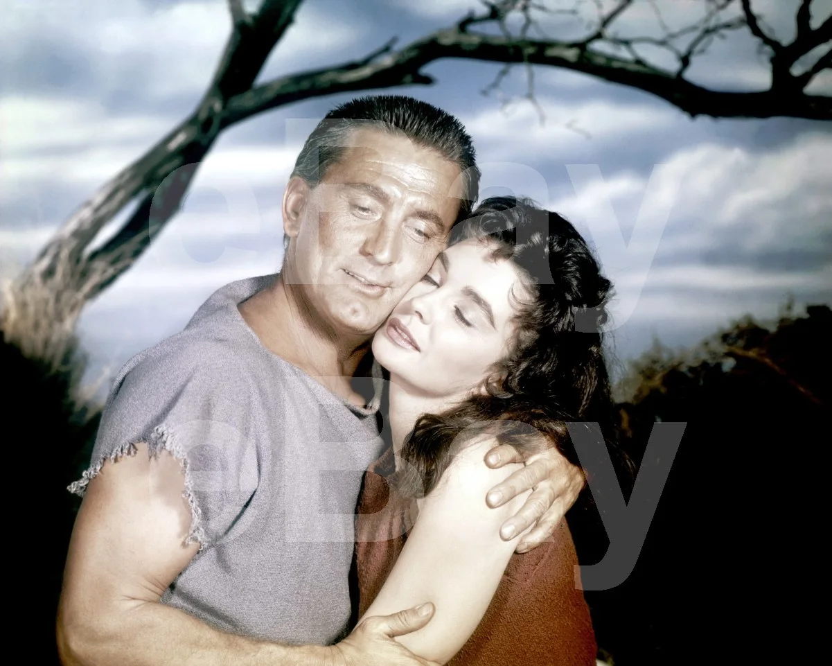 Spartacus (1960) Kirk Douglas, Jean Simmons 16x12 Photo Poster Print, изображение 4