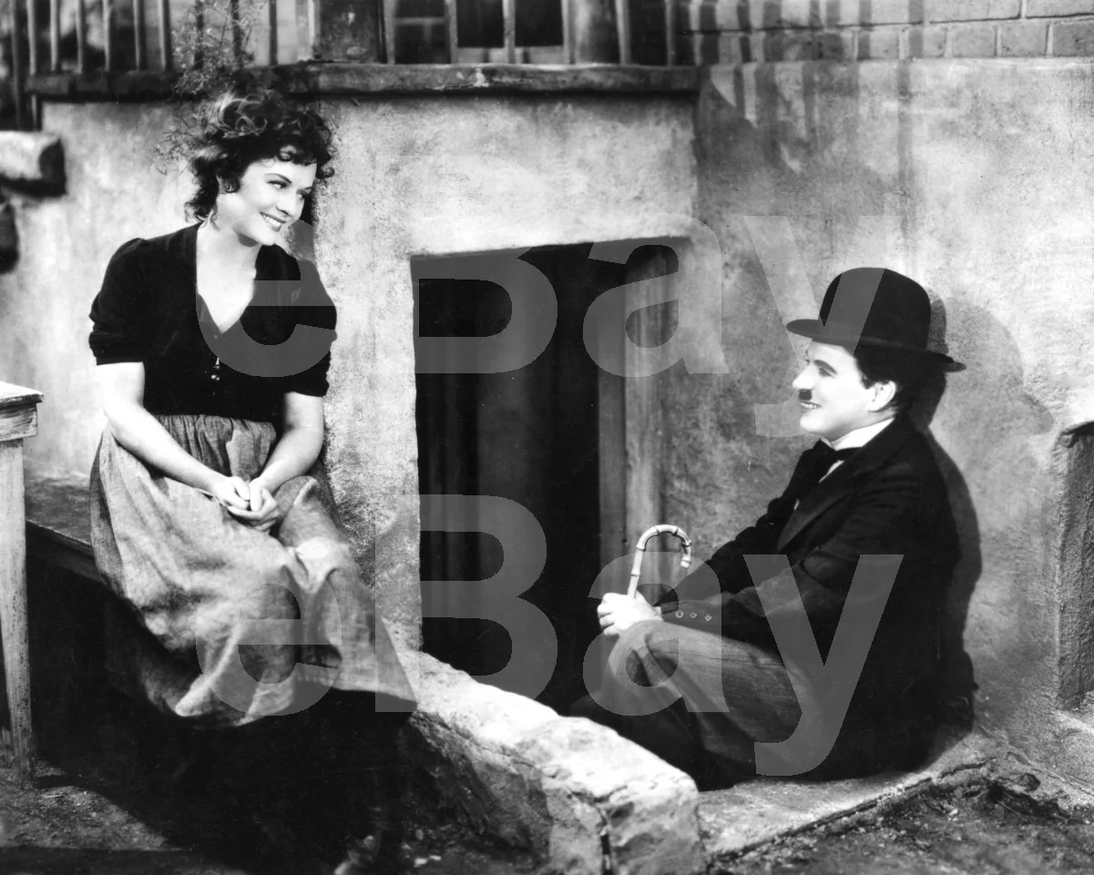The Great Dictator (1940) Charlie Chaplin, Paulette Goddard 16x12 Photo Poster, изображение 4