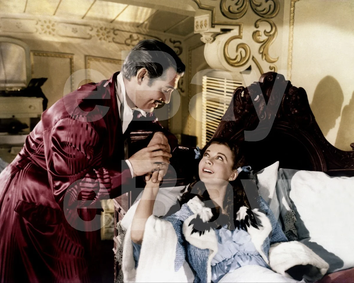 Gone with the Wind (1939) Vivien Leigh, Clark Gable 16x12 Photo Poster, изображение 4