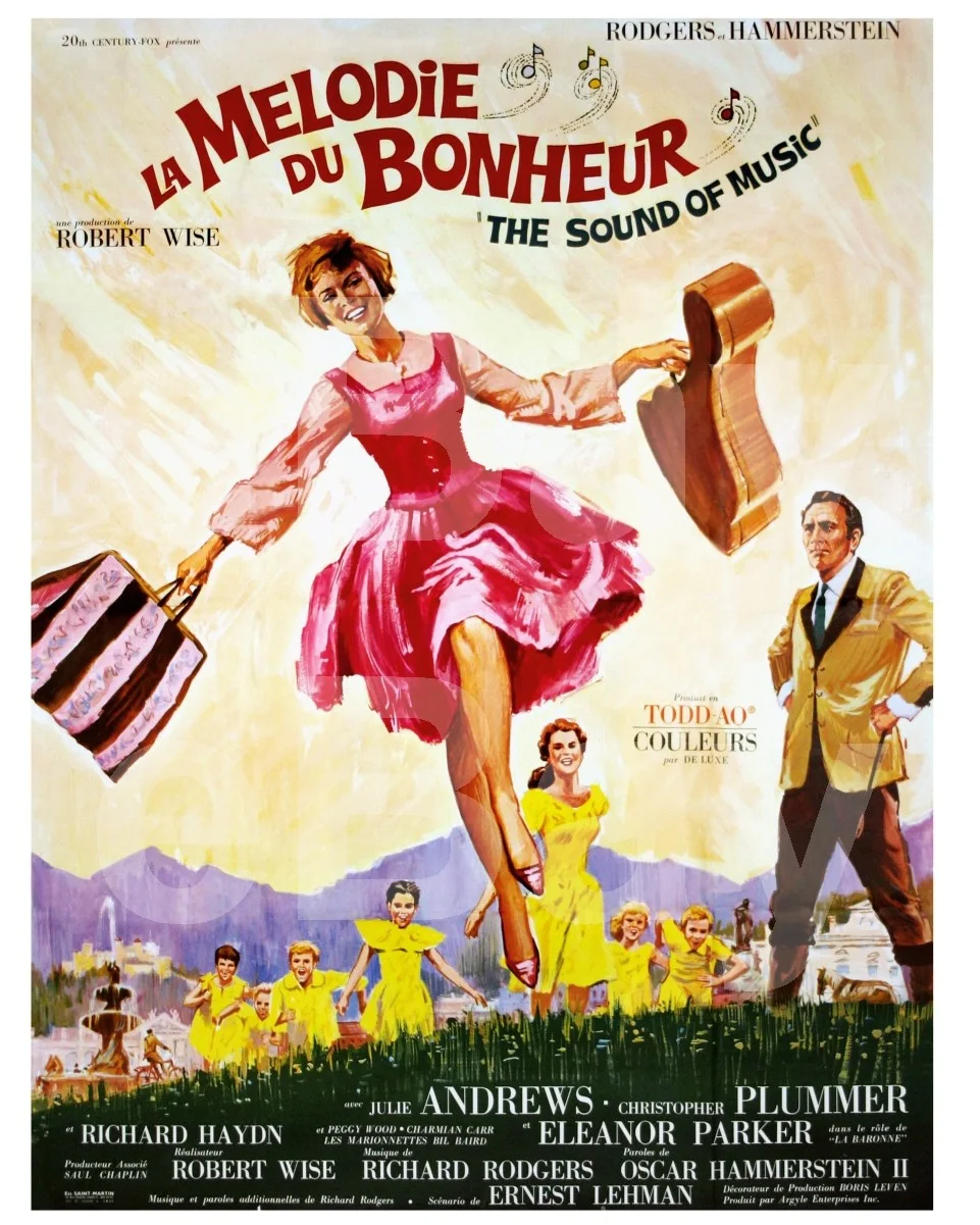 The Sound of Music (1965) FRENCH Poster 16x12 Photo, изображение 4