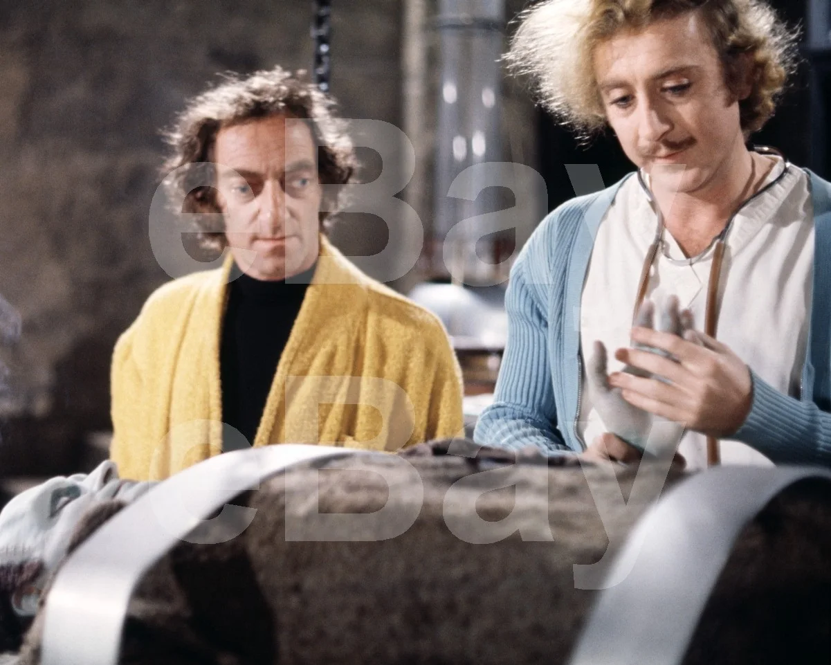 Young Frankenstein (1974) Peter Boyle, Marty Feldman, Gene Wilder 16x12 Photo, изображение 4