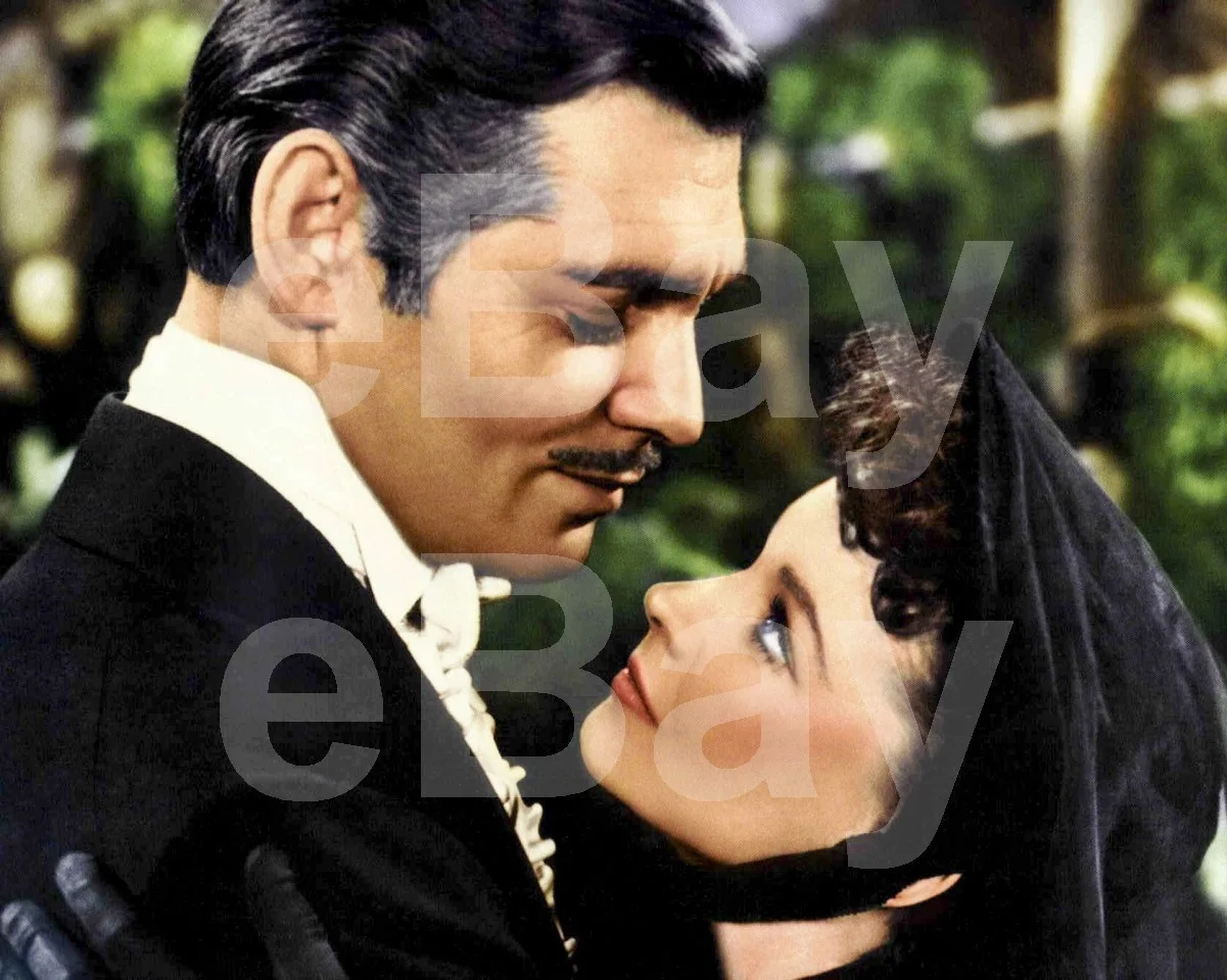 Gone with the Wind (1939) Vivien Leigh, Clark Gable 16x12 Photo Poster Print, изображение 4