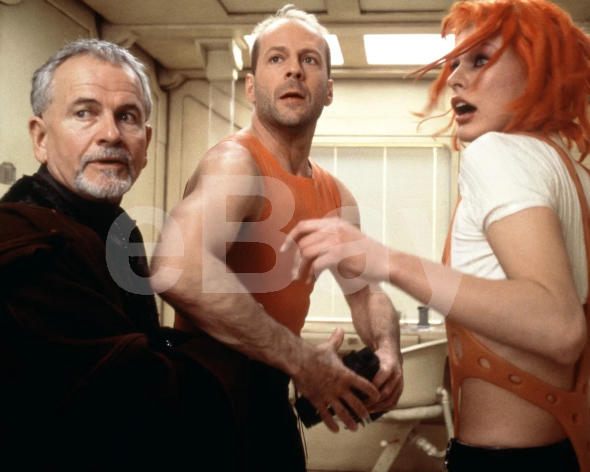 The Fifth Element (1997) Ian Holm, Bruce Willis, Mila Jovovich 16x12 Photo, изображение 4