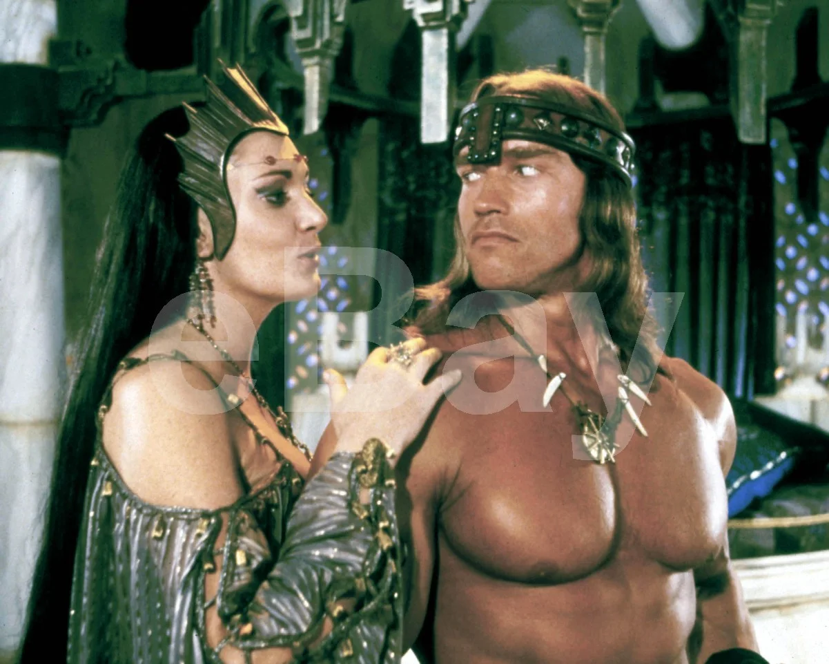Conan the Destroyer (1984) Arnold Schwarzenegger, Sarah Douglas 16x12 Photo, изображение 4
