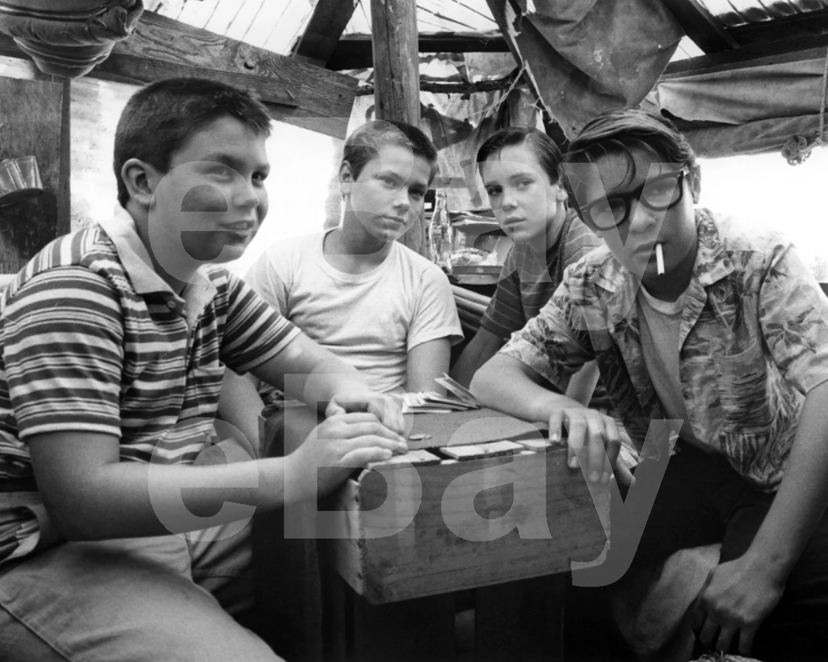 Stand By Me (1986) Wil Wheaton, River Phoenix Cast 16x12 Photo Poster Print, image 4