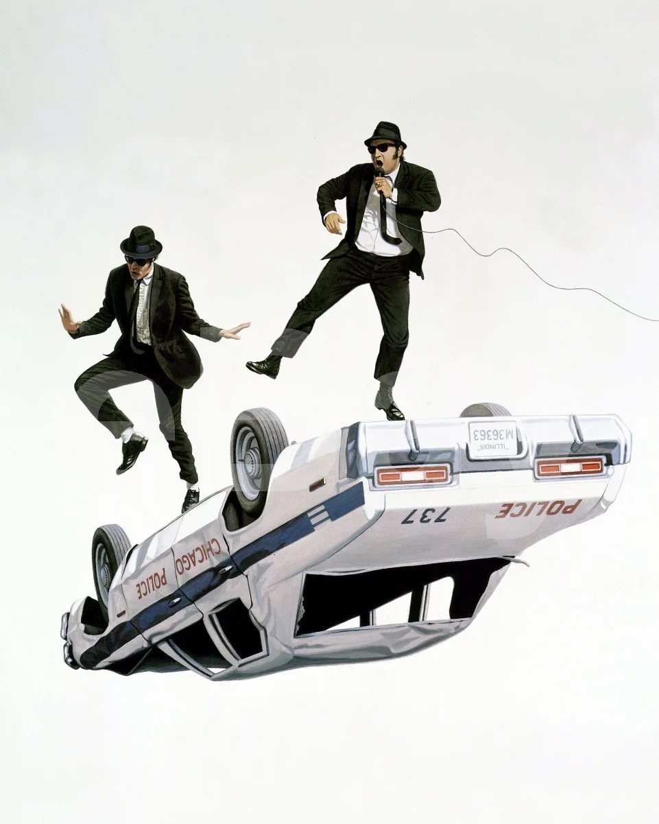 The Blues Brothers (1980) Poster - John Belushi, Dan Aykroyd 16x12 Photo Poster, изображение 4