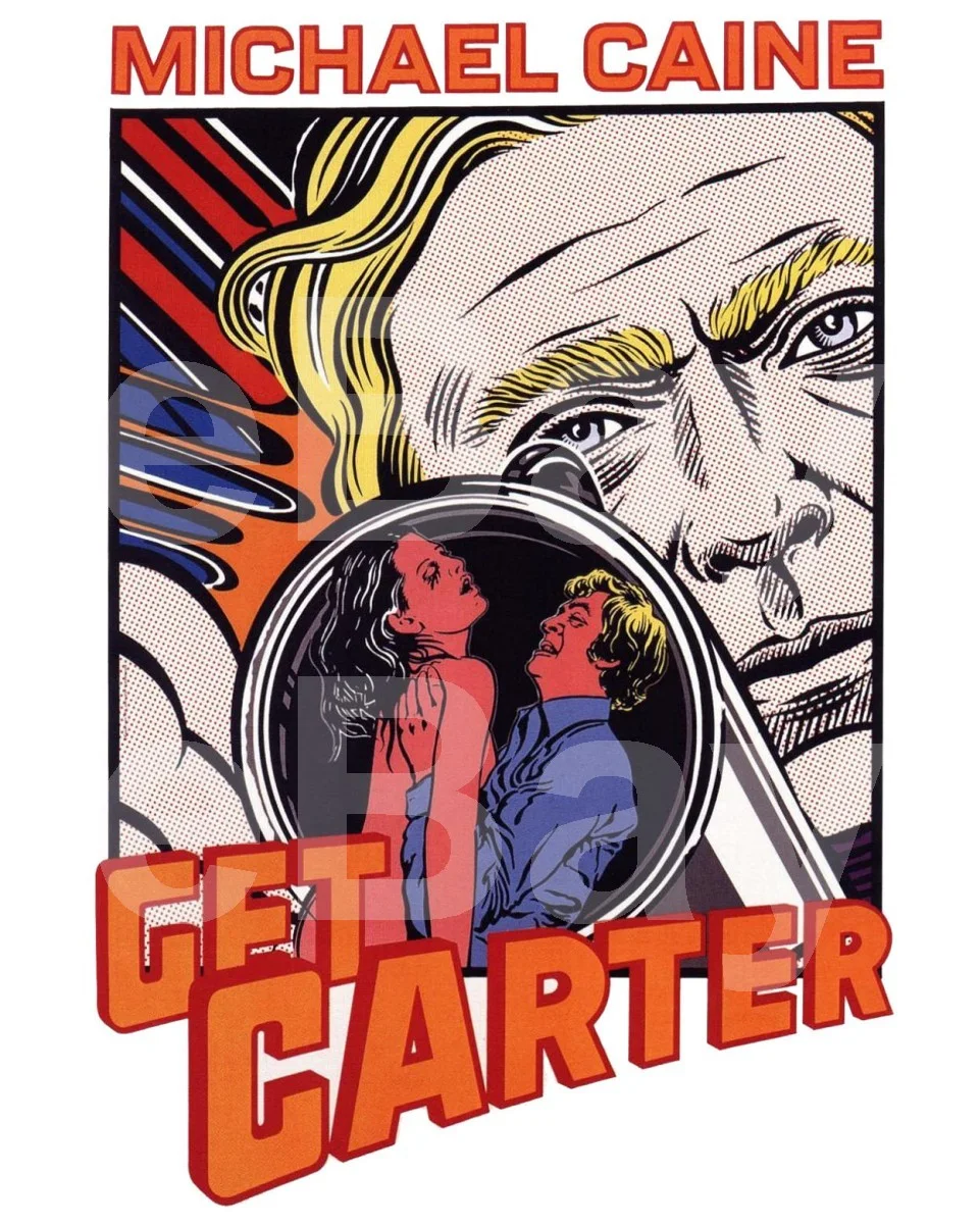 Get Carter (1971) Michael Caine Poster 16x12 Photo Poster Print, изображение 4