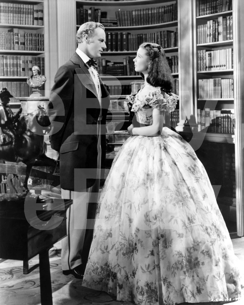 Gone with the Wind (1939) Leslie Howard, Vivien Leigh 16x12 Photo Poster Print, изображение 4