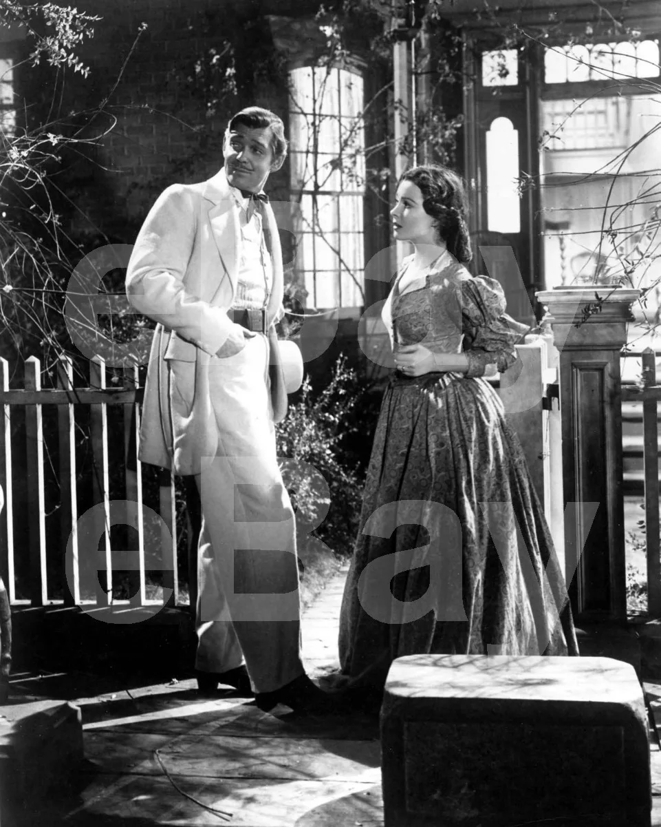 Gone with the Wind (1939) Vivien Leigh, Clark Gable 16x12 Photo Poster Print, изображение 4