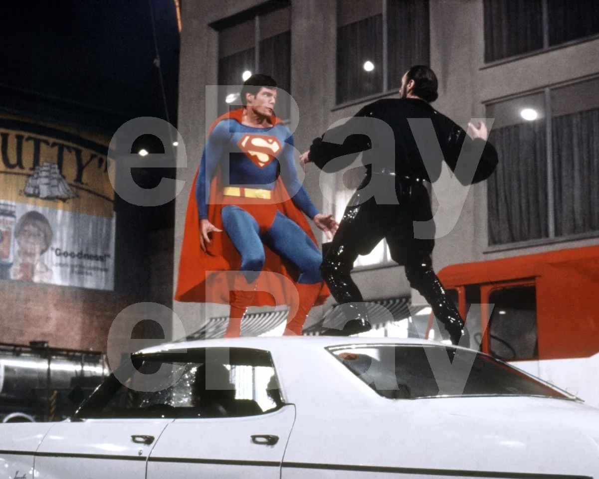 Superman II (1980) Christopher Reeve, Terence Stamp 16x12 Photo Poster, image 4