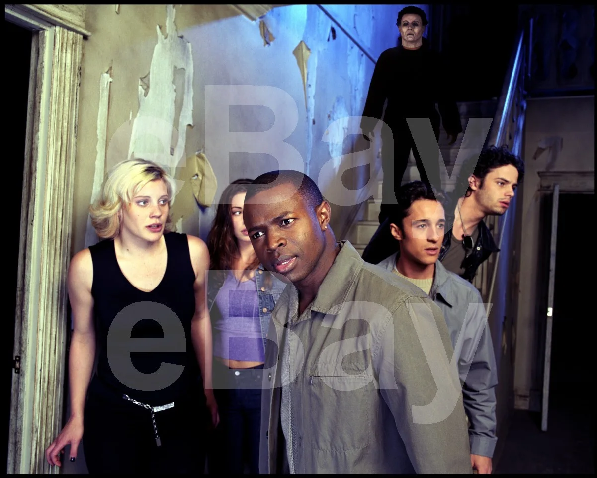 Halloween Resurrection (2002) Katee Sackhoff, Bianca Kaljich, Cast 16x12 Photo, изображение 4
