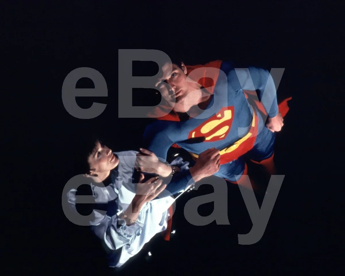 Superman The Movie (1978) Margot Kidder, Christopher Reeve 16x12 Photo Poster, изображение 4