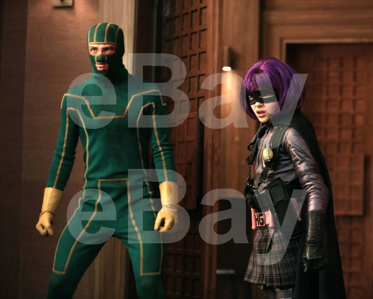 Kick-Ass (2010) Aaron Taylor-Johnson, Chloe Grace Moretz 16x12 Photo Poster, изображение 4