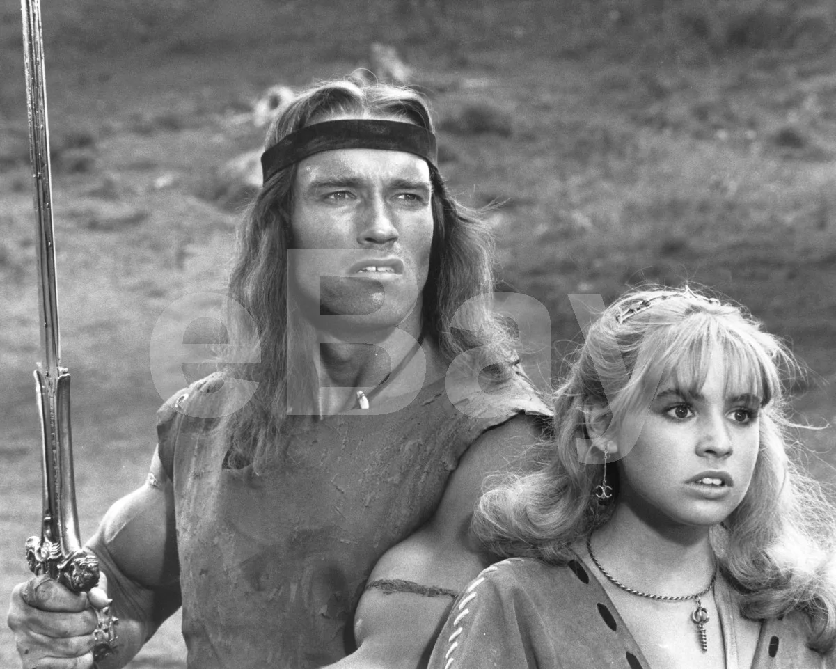 Conan the Destroyer (1984) Arnold Schwarzenegger, Olivia d'Abo 16x12 Photo, image 4