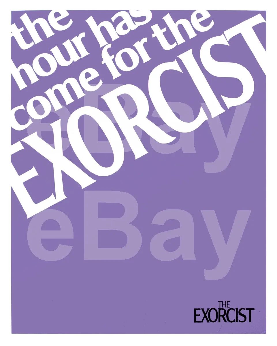 The Exorcist (1973) "Poster" 16x12 Photo Poster Print, изображение 4