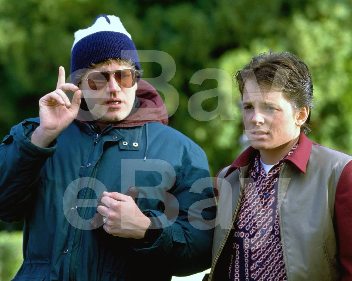 Back To The Future (1985) Michael J Fox, Robert Zemeckis 16x12 Photo Poster, изображение 4